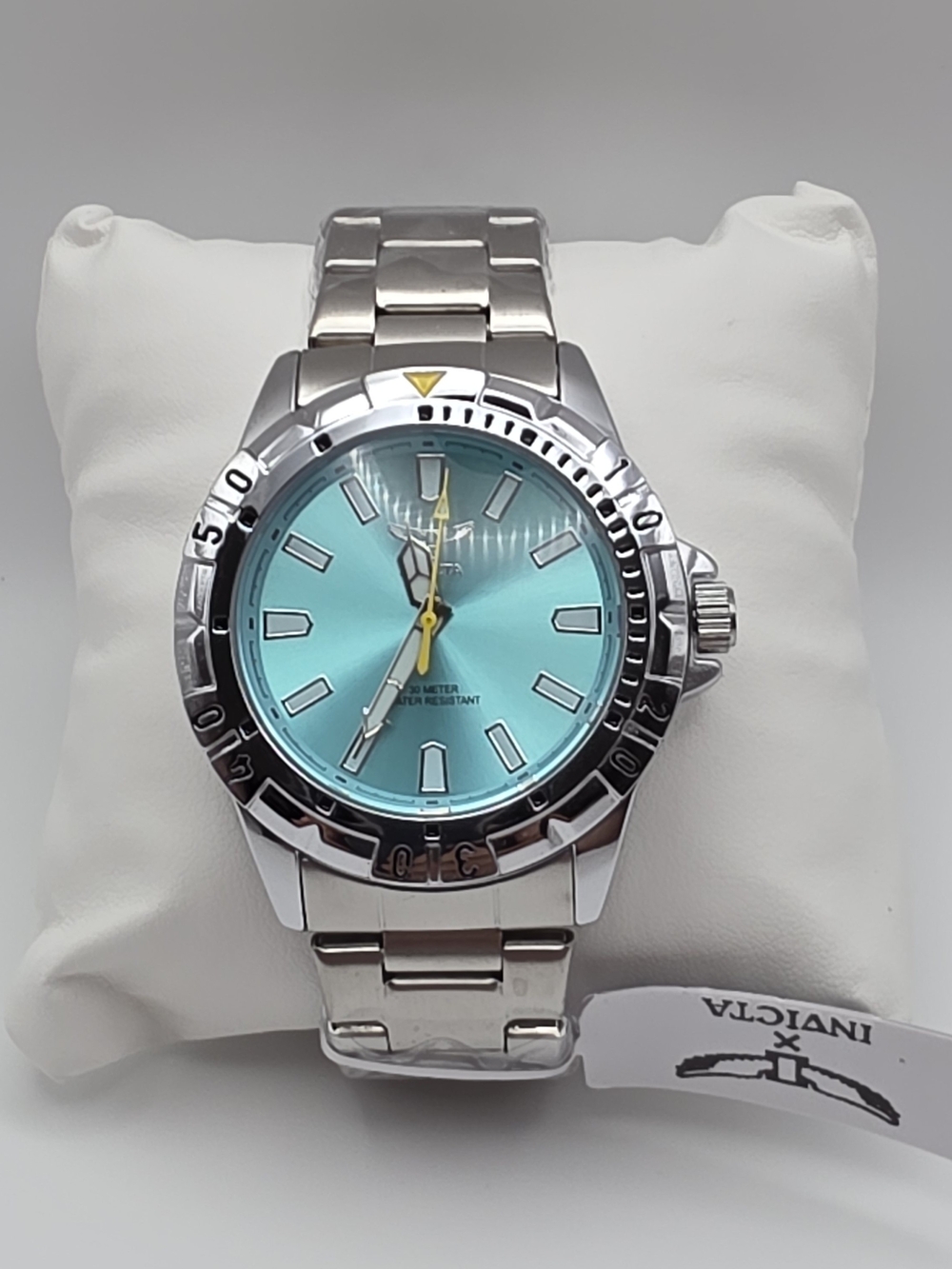 70051 - Invicta Specialty Men 42Mm Metal Silver Light Blue Dial Mg68 Quartz - Picture 3 of 9